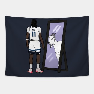 Naz Reid Mirror GOAT Tapestry