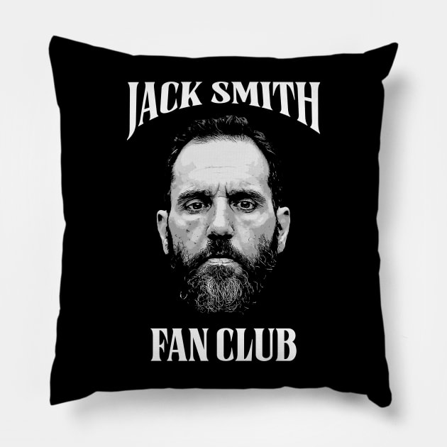 Jack Smith Fan Club - Jack Smith Pillow by Classified Shirts