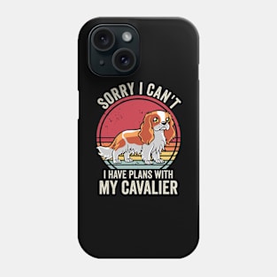 Funny Cavalier King Charles Spaniel Dog Quotes Phone Case