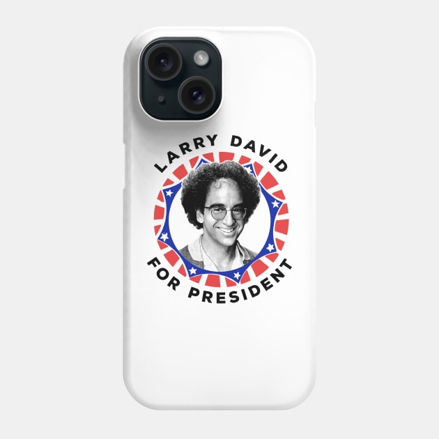 Larry David For President - Original Retro Design Phone Case by DankFutura