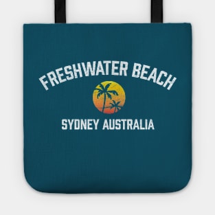 Freshwater Beach Sydney Australia NSW Sunset Palm Tote