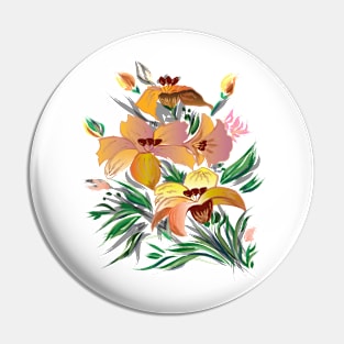 Wildflowers Pin