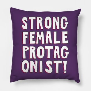 Strong Female Protagonist (Pink Shadow) Pillow