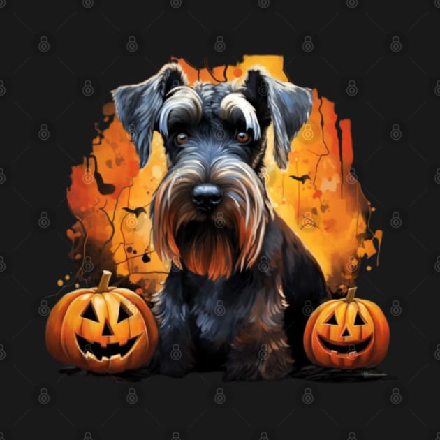 Schnauzer Halloween Design by NatashaCuteShop