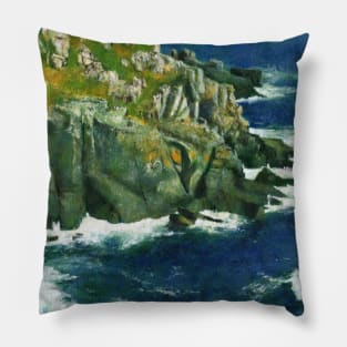 A Summer Churn On The Lizard Pillow