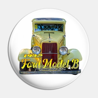 1932 Ford Model B Tudor Sedan Pin