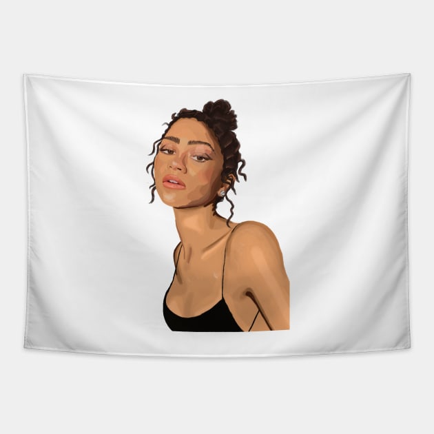 zendaya gorgeous Tapestry by mckhowdesign