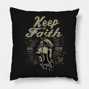 Keep the Faith scooter Pillow