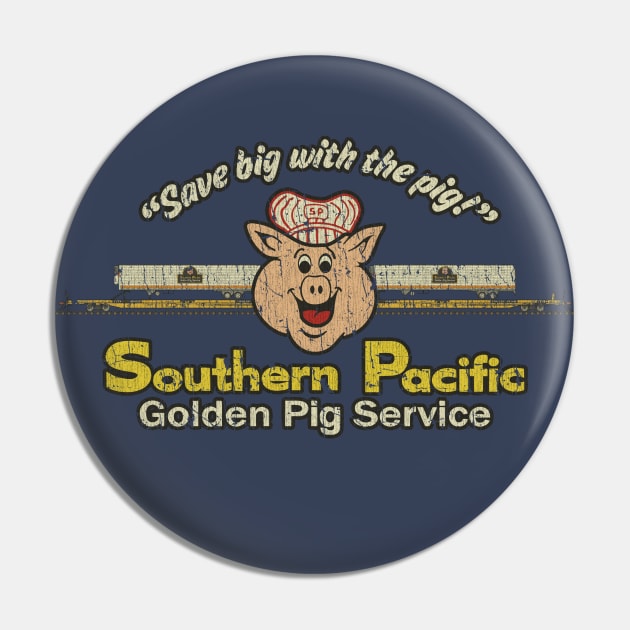 Southern Pacific Golden Pig Service 1980 Pin by JCD666