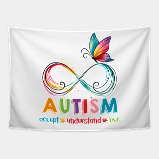 Autism Awareness Gift for Birthday, Mother's Day, Thanksgiving, Christmas Tapestry