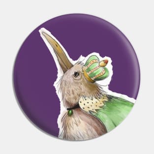 The Great King Kiwi Bird Pin