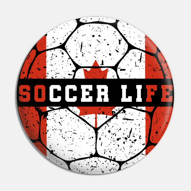 Canada Soccer Pin by footballomatic