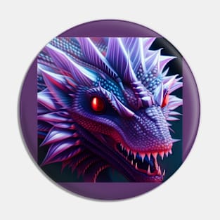 Crystal Dragon Series #20: Amethyst Vile Pin