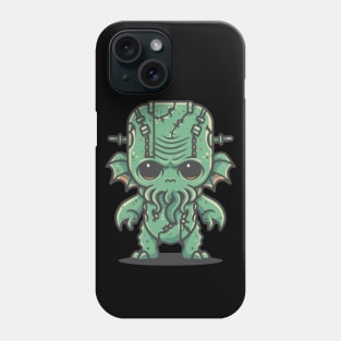 FrankenCthulhu, funny and cute Frankenstein Cthulhu Phone Case