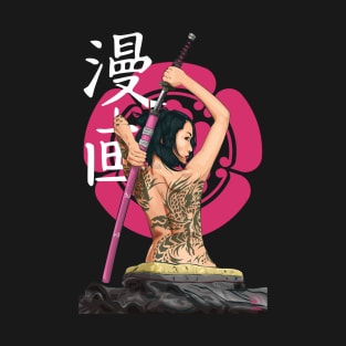 Woman Samurai (Shogun ODA Clan) T-Shirt