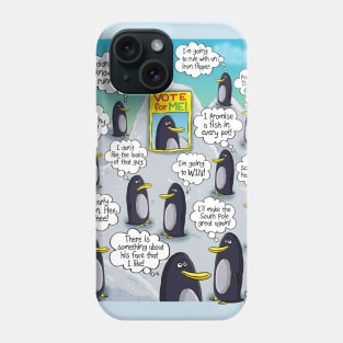 Penguin Election Phone Case