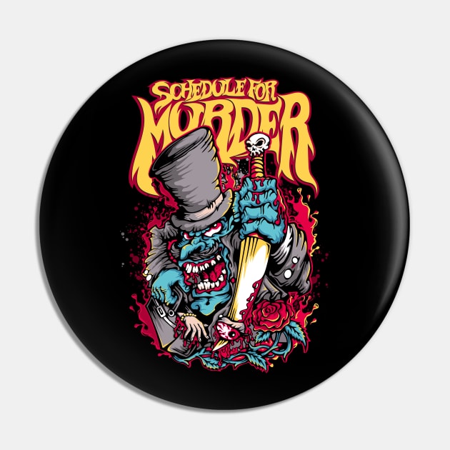 Murder Pin by viSionDesign