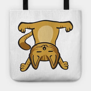 Cat In Different Yoga Poses Tote