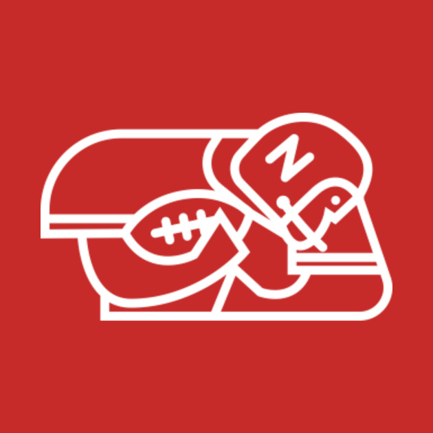 Running Nebraska Nebraska Football Pillow Teepublic