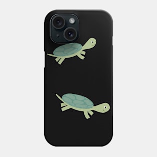 2 Turtles v2 Phone Case