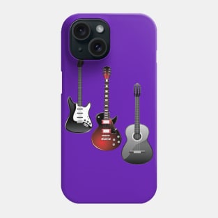 Rock And Roll Guitar Phone Case