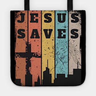 Jesus Saves Tote