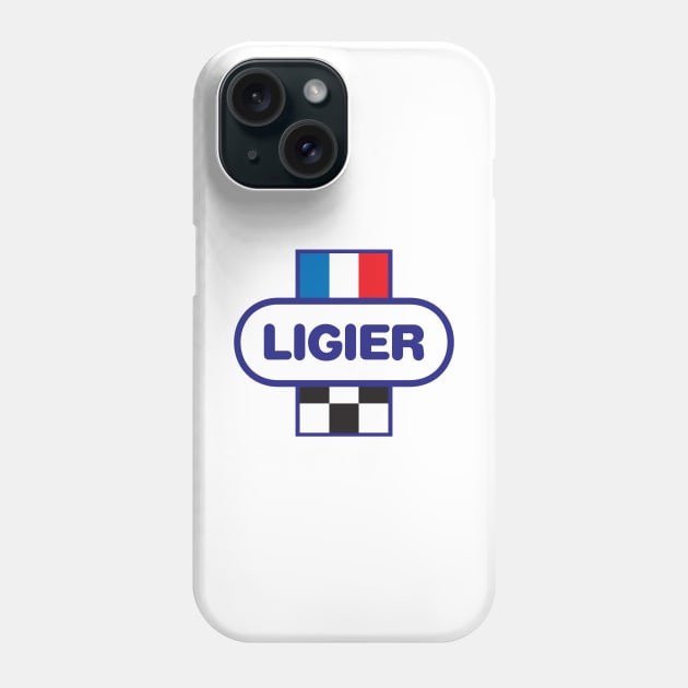 Ligier F1 Team logo 1981-83 Phone Case by retropetrol