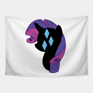 Rarity Silhouette Tapestry