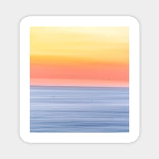 ocean sunset horizon Magnet