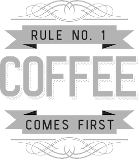 Coffee comes first / funny quote Magnet