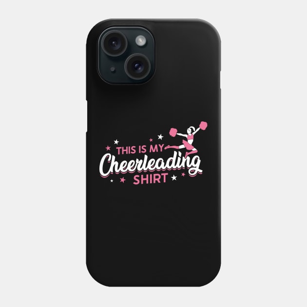 This is my Cheerleading Shirt Phone Case by Peco-Designs