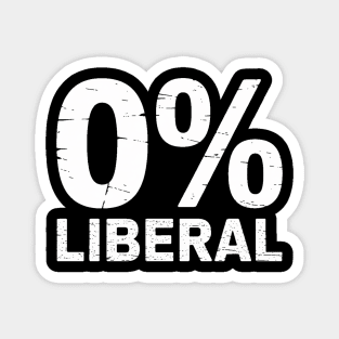 0% liberal Magnet