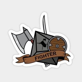 Fighter Class (Dungeons and Dragons) Magnet