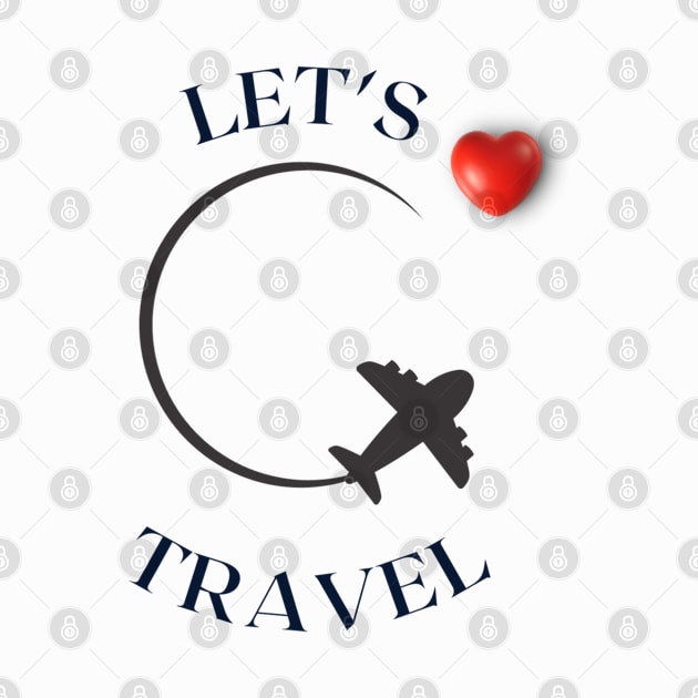 Let's Travel by My Word Art