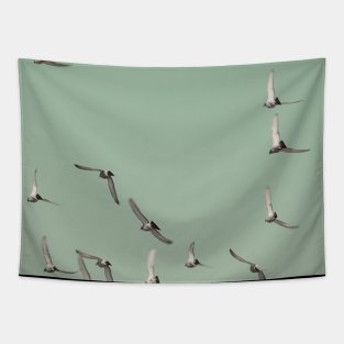 Mint Skies Tapestry