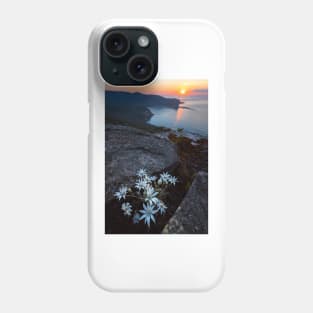 Flannel Flower Sunrise Phone Case