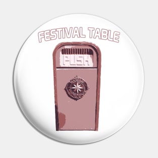 Festival Table Pin