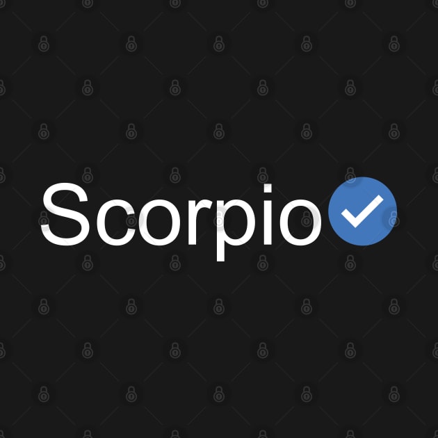 Verified Scorpio (White Text) by inotyler