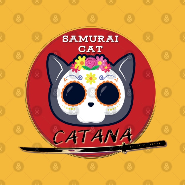 Catana Samurai Cat by Persius Vagg