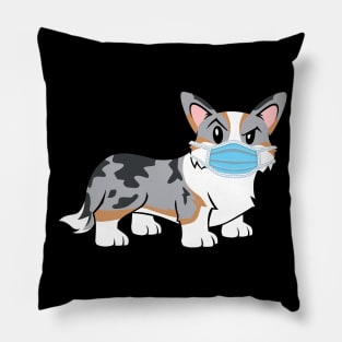 Cardigan Corgi Quarantine Mode Pillow