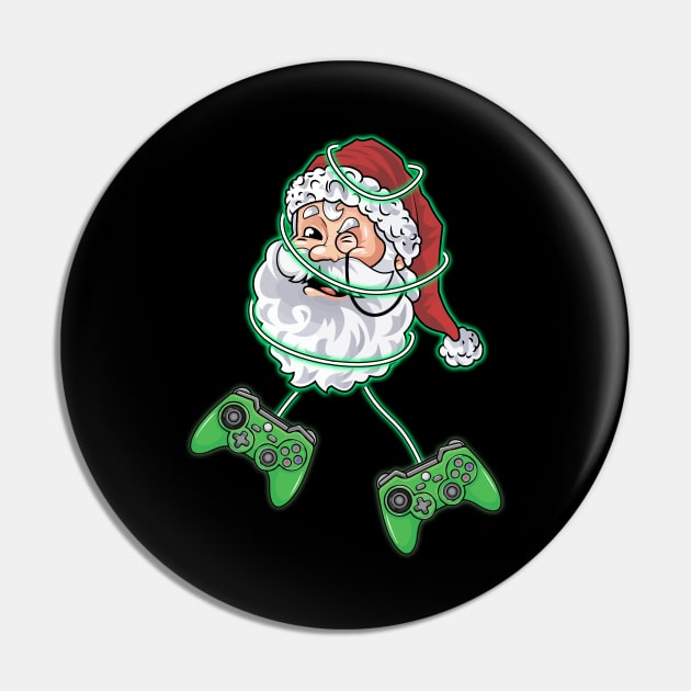 Santa Claus Play Video Game Controllers Gamers Funny Ugly Christmas Men Women For Women Men Pin by paynegabriel