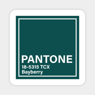 pantone 18-5315 TCX Bayberry Magnet