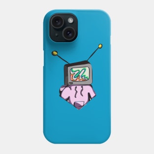 TV Head retro vaporware Phone Case