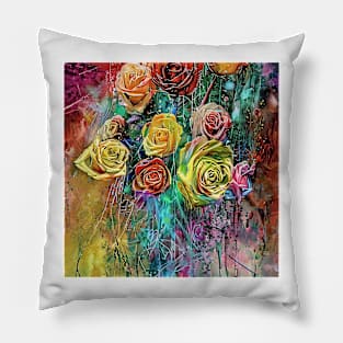 yellow roses Pillow