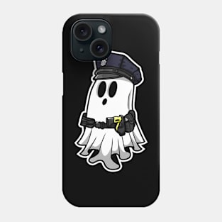 Ghost Police Officer Phone Case