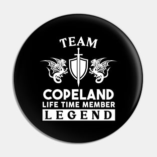 Copeland Name T Shirt - Copeland Life Time Member Legend Gift Item Tee Pin