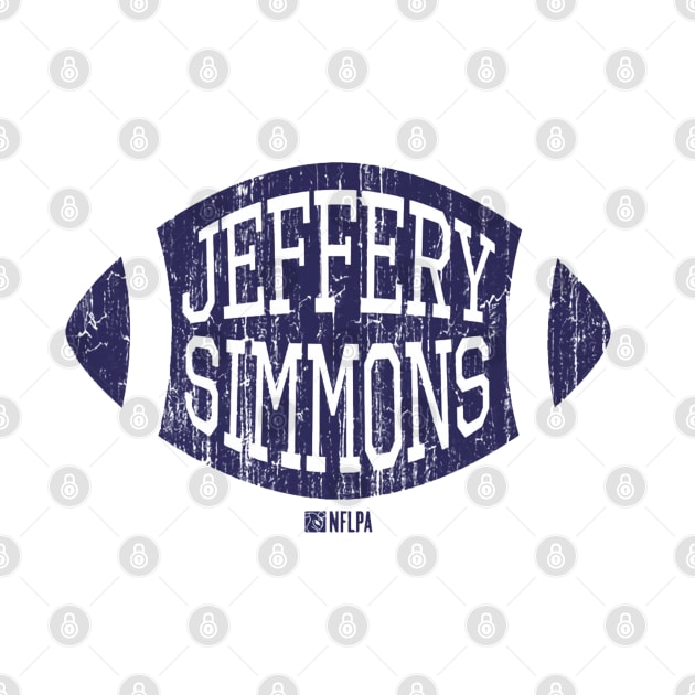 Jeffery Simmons Tennessee Football by TodosRigatSot