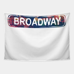 new york broadway new york fifth avenue wall street time square Tapestry