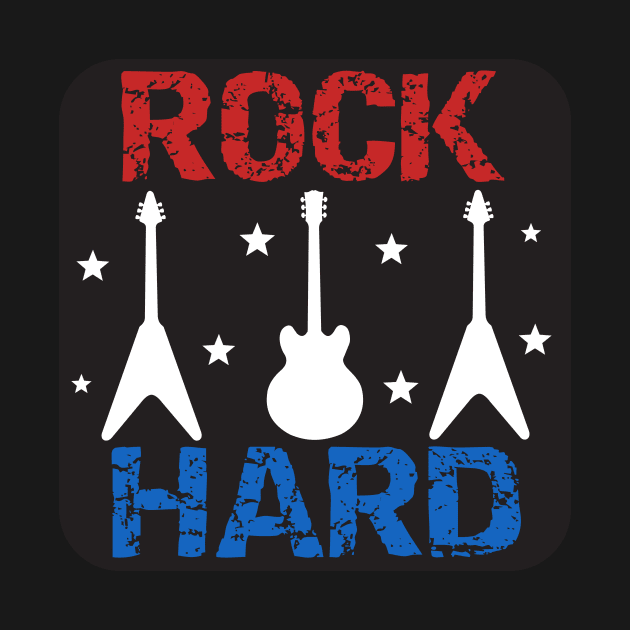 Rock Hard - Red, White and Blue by TTLOVE