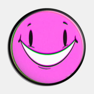 Super Happy Face Pin